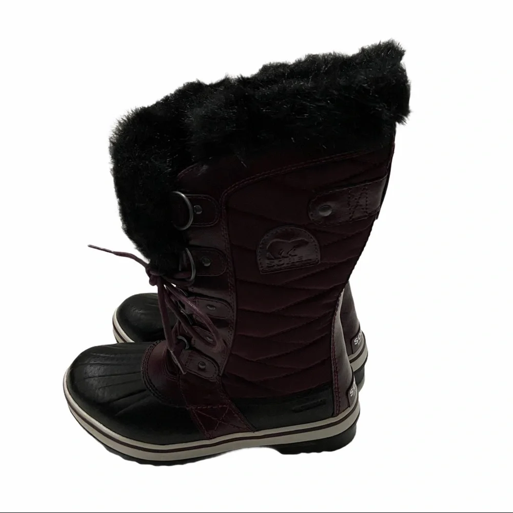 NIB Sorel Tofino II Waterproof Boot Epic Plum Sz 6